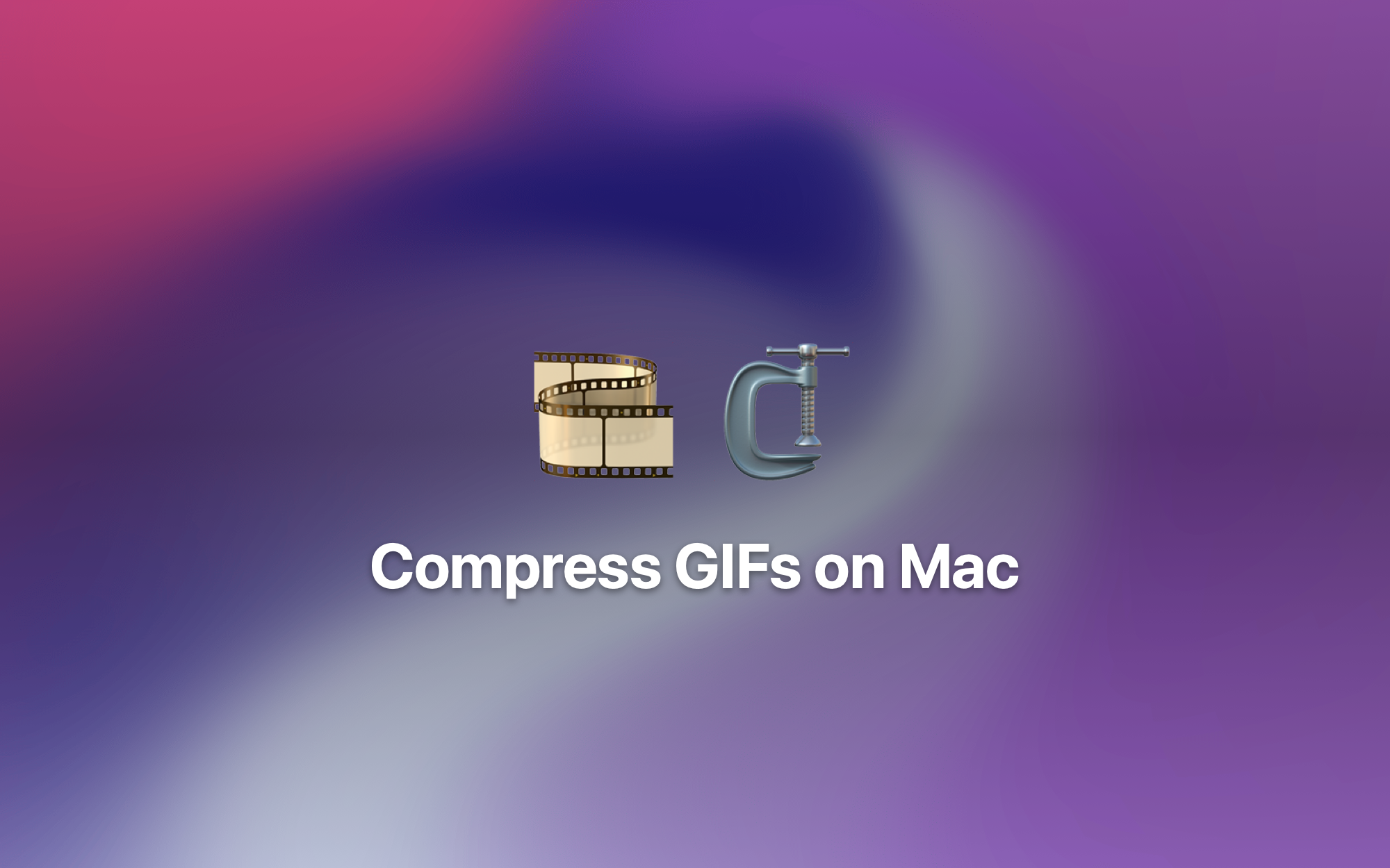 Compress GIFs on Mac cover