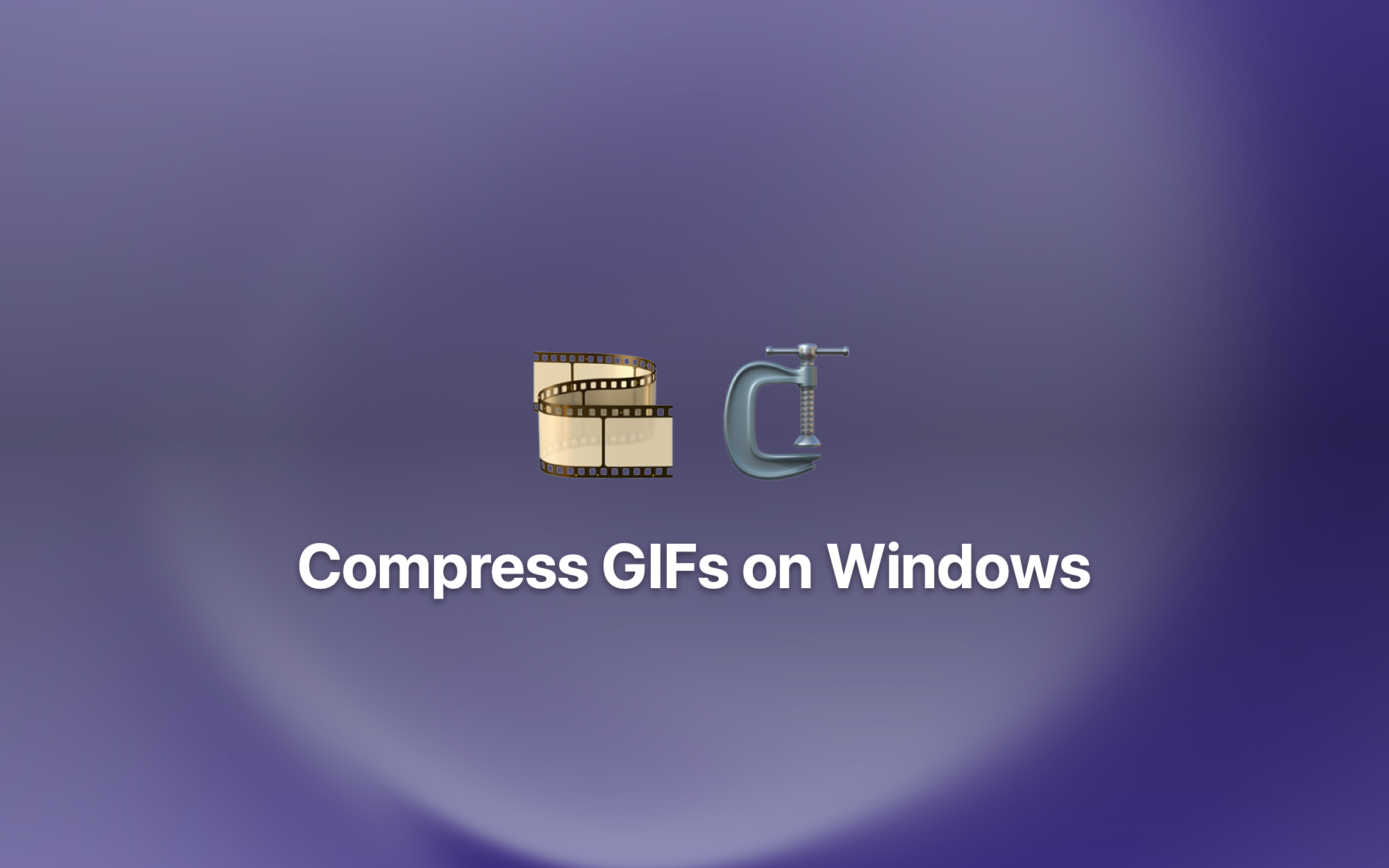 Compress GIFs on Windows cover