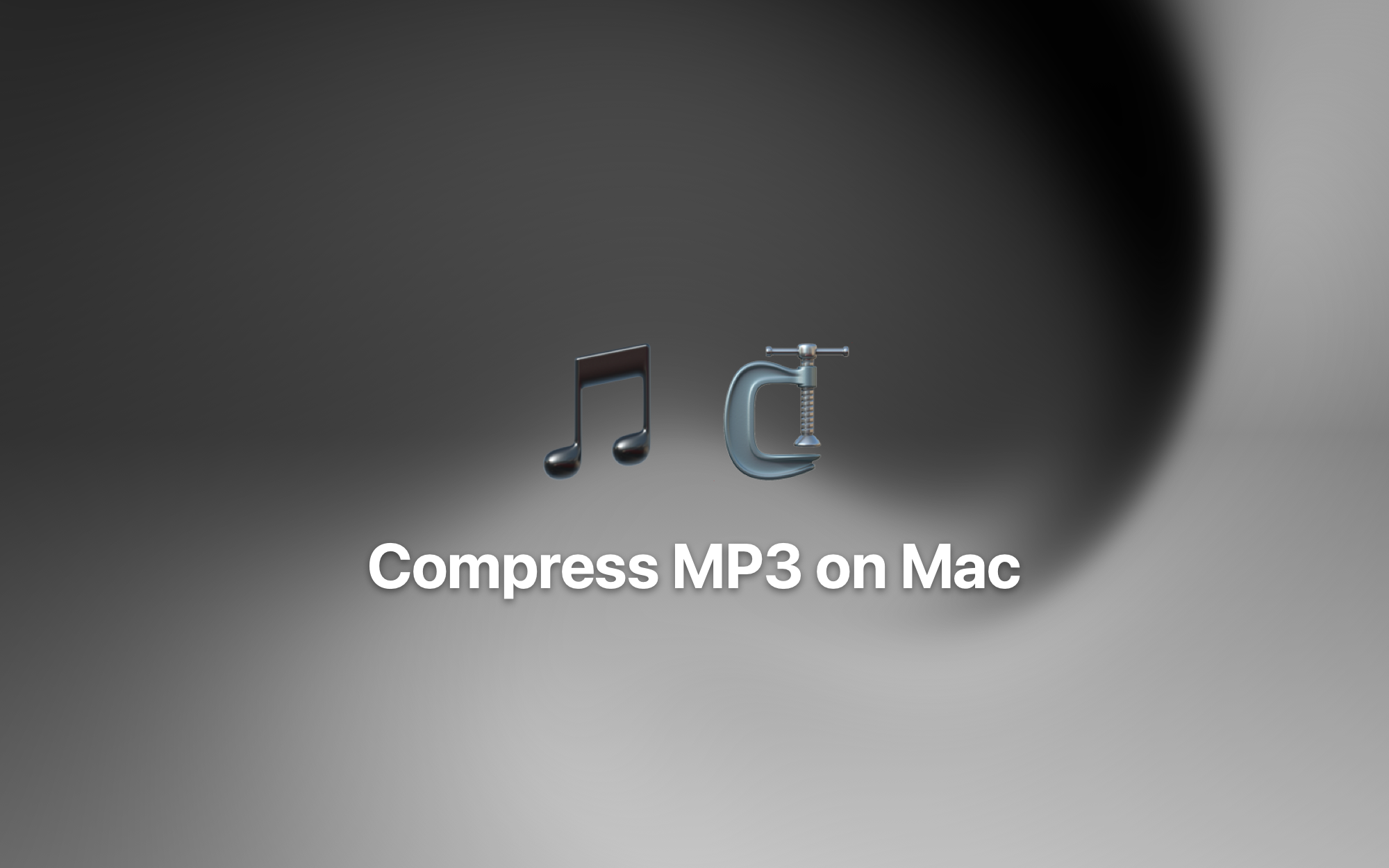 Compress MP3 on Mac cover