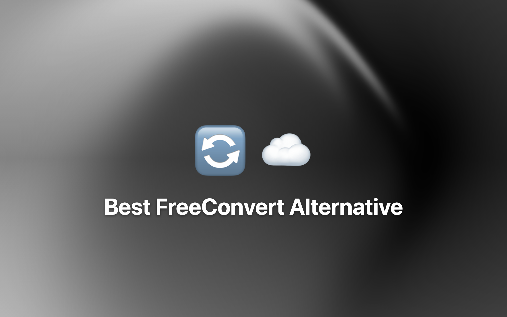 Best FreeConvert Alternative cover