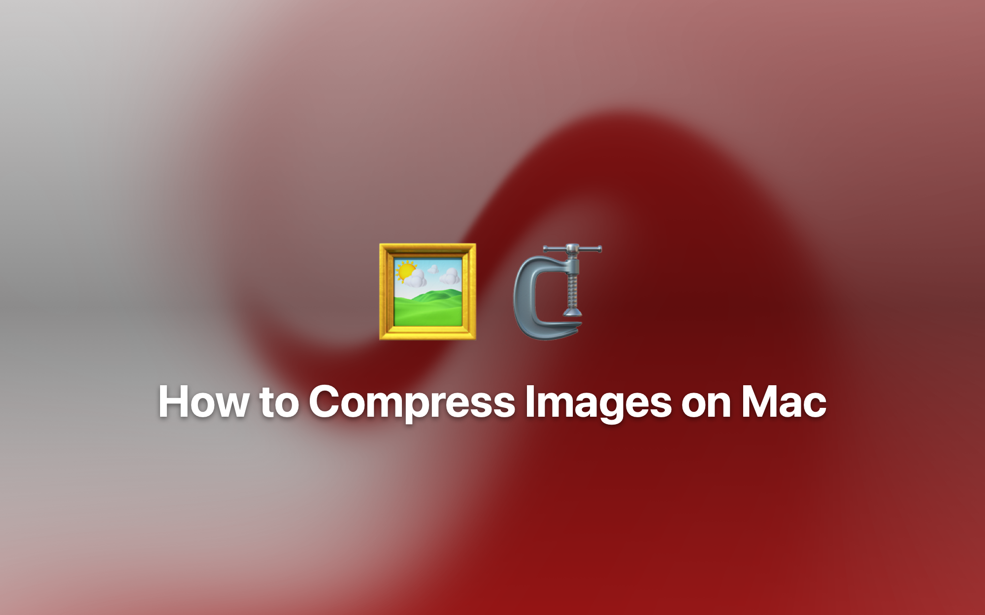 How to Compress Images on Mac cover