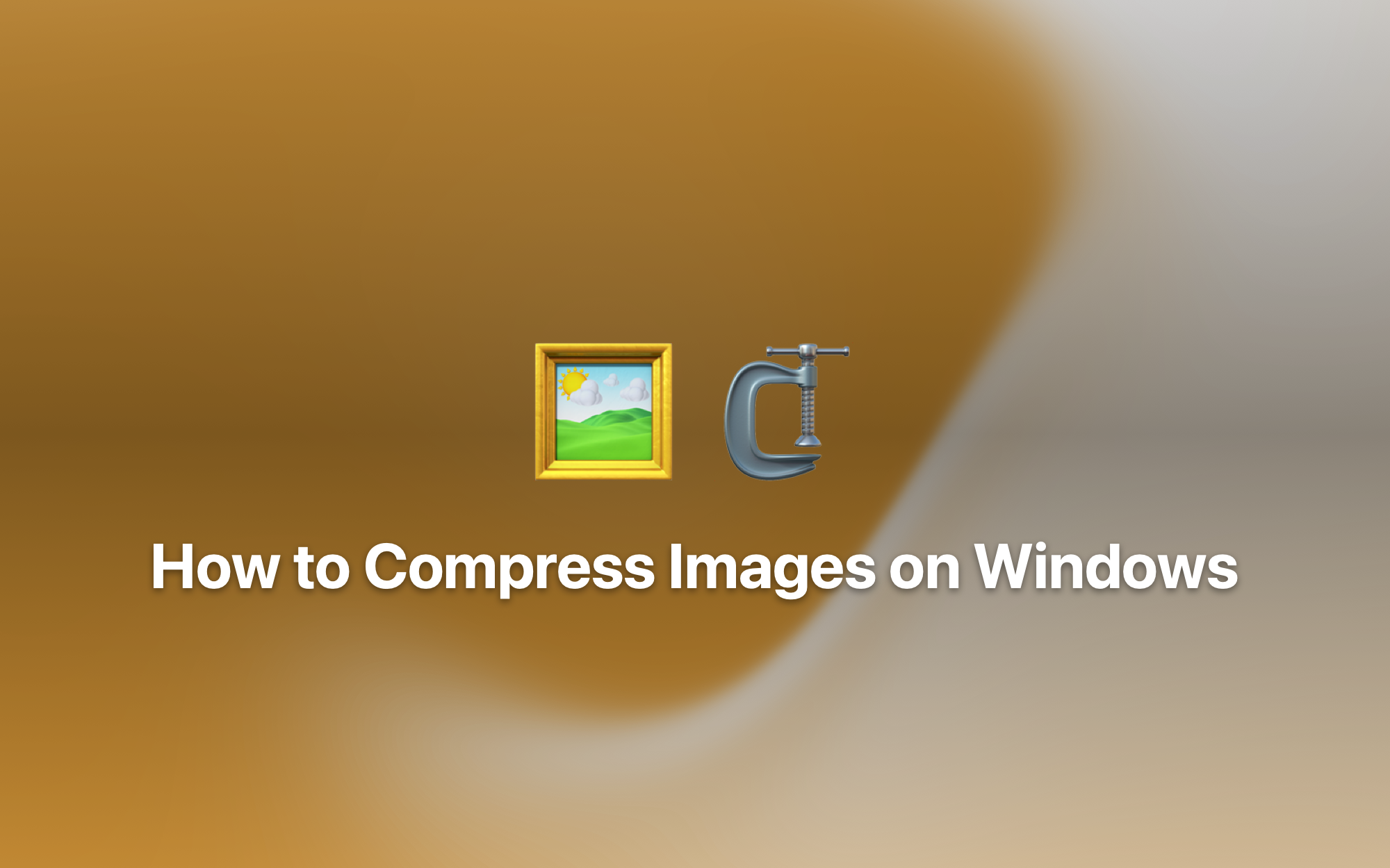 How to Compress Images on Windows cover