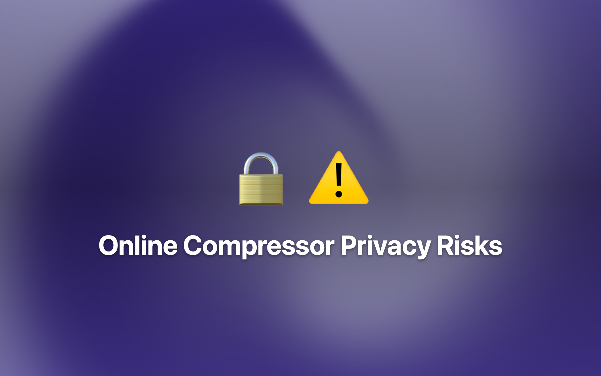 Online Compressor Privacy Risks cover