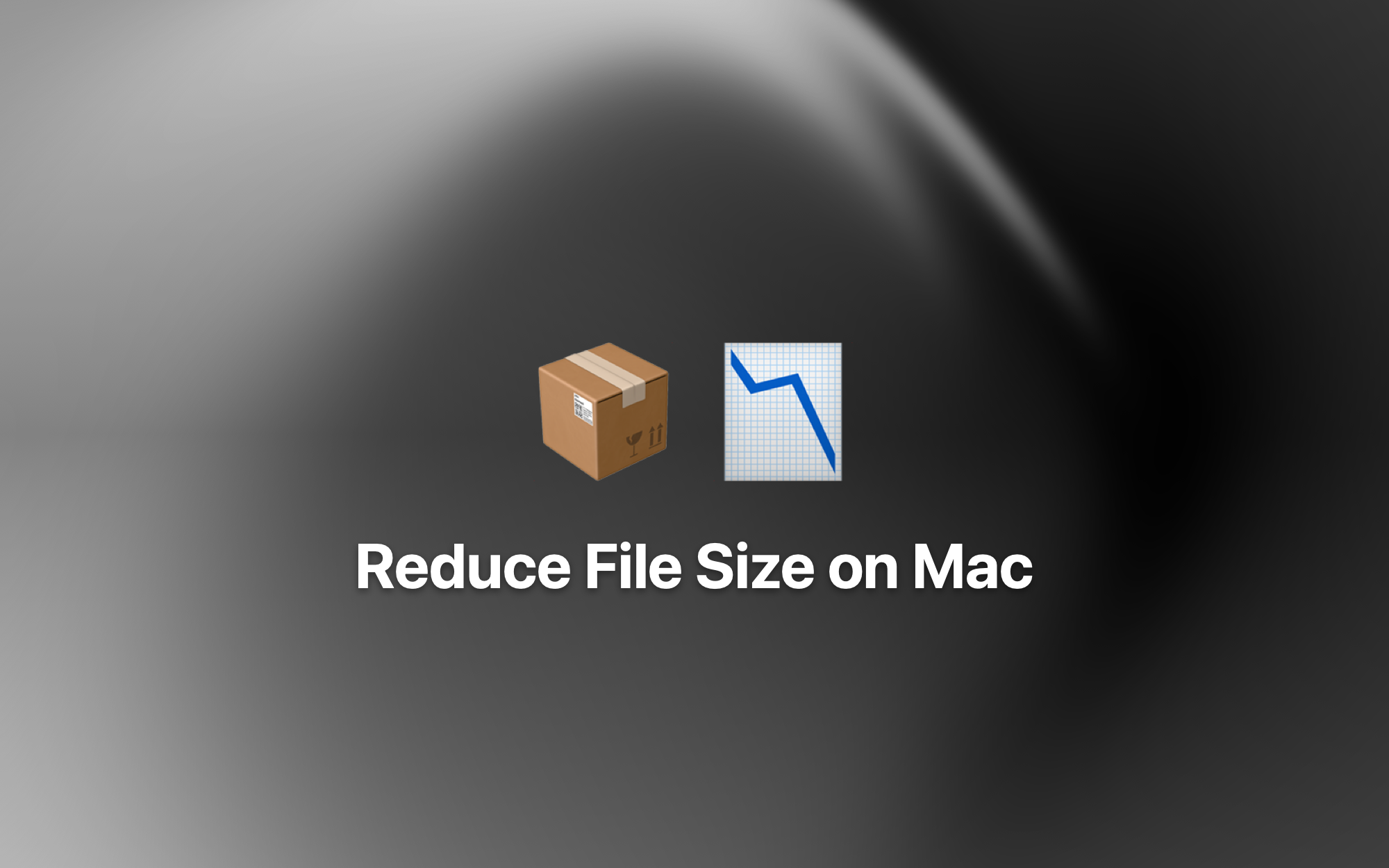 Reduce File Size on Mac cover