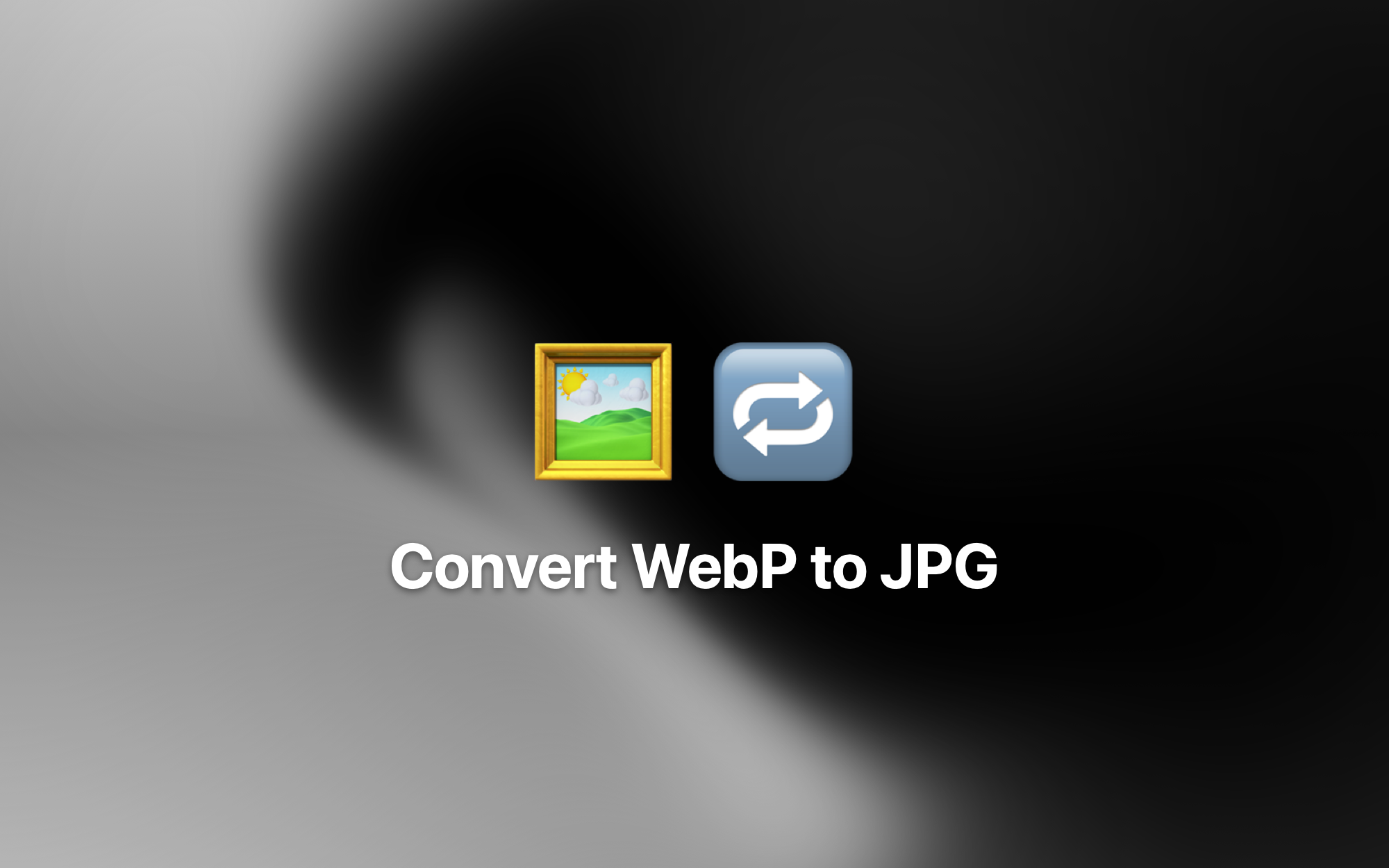 Imagem de capa de Converta WebP para JPG